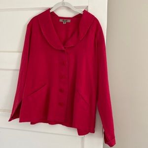 Flax Pink Button down top S